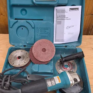 Makita Angle Grinder Model GA5030 With Accessories and Case