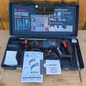 Bosch Hammer Drill with Accessories and Carrying Case