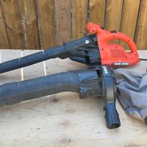 Black & Decker Vortex Leaf Blower with Collection Bag