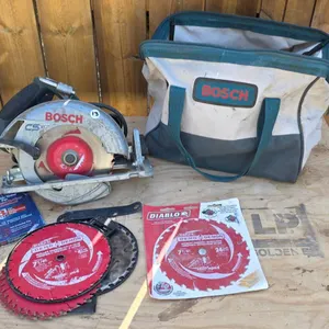 Bosch CS10 15-Amp Circular Saw with Diablo 7 1/4-inch Blades