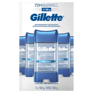 GILLETTE CLEAR GEL ANTIPERSPIRANT & DEODORANT -N