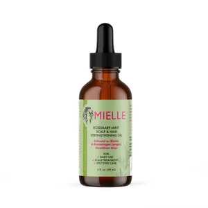 MIELLE ORGANICS ROSEMARY MINT SCALP & HAIR STRENGTHENING OIL -N