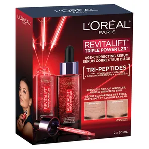 L'OREAL TRIPLE POWER LZR TRI-PEPTIDES AGE CORRECTING FACE SERUM -N