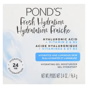 POND'S HYDRATING GEL MOISTURIZER HYALURONIC ACID + VITAMIN E & B3 96 G -N