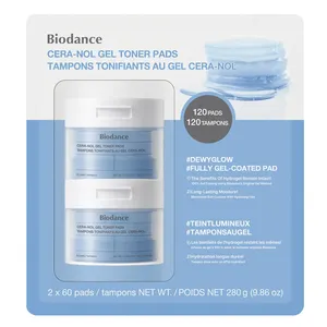 BIODANCE CERA-NOL GEL TONER PADS, 2 X 60 -N