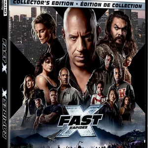 NEW 4K ULTRA HD + BLU-RAY FAST X COLLECTORS