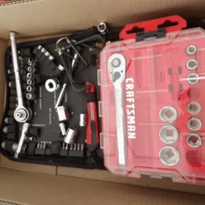 CRAFTSMAN SOCKET W/ CASE MORE