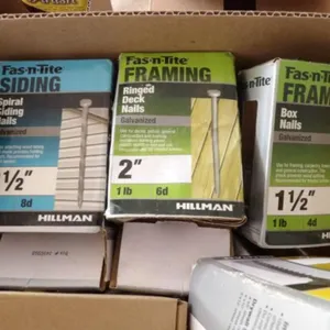 SCREWS, BOLTS, J-HOOKS, MORE
