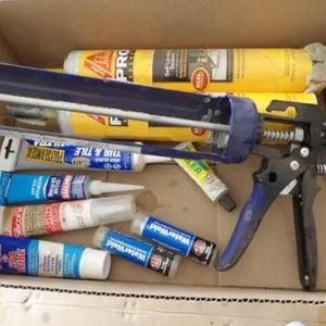 SEALANT, SILICONE, CAULK GUN/DISPENSER