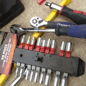 TASK FORCE 1/4" DRIVE SOCKET SET, MORE