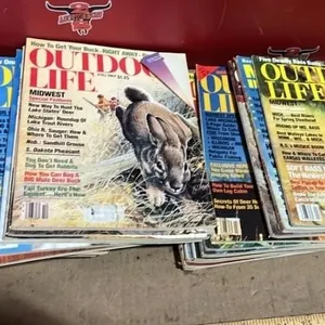 Vintage Outdoor Life Magazines