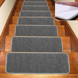 NEW $95 (25"x9") Seloom 25pcs Carpet Stair Treads