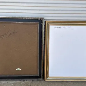 (2) Beautiful VTG Picture Frames 29.5x36 , 28"x34"