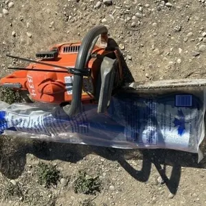 HUSKY 353 CHAINSAW, UNUSED TIGER TORCH