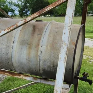 55 gal. Red Diesel Barrel (3/4 full)