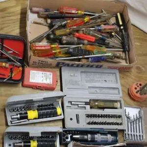 Various Screwdrivers, Sockets Sets & Other Tools