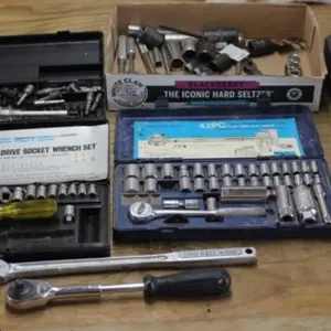 Socket Sets, Tool Box & Ratchets