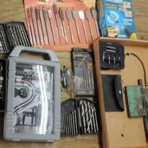 Lots of Various Drill Bits