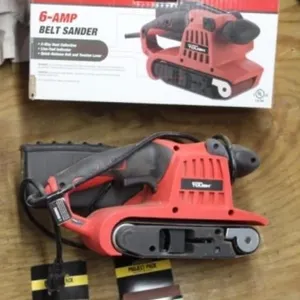 Hyper Tough Belt Sander & Sanding Belts
