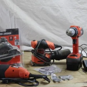 B&D Cordless Drill, Elect. Sander, Multi-Tool