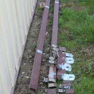 12'L Sliding Door Track