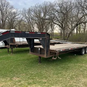 2003 Enroute 2 trailer 25' Tandem axle gooseneck flatbed