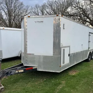 2011 Cyclone Hurricane 26.5' tandem axle enclosed trailer