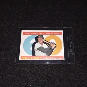 1960 Topps Willie Mays