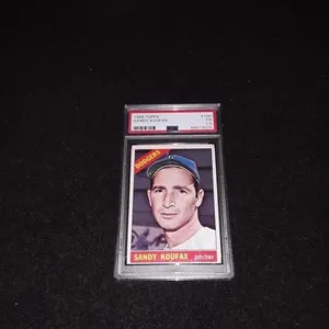 1966 Topps Sandy Koufax PSA 1.5