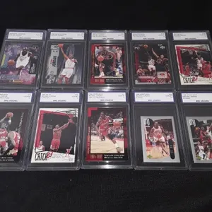 Michael Jordan 10 Card Graded Lot