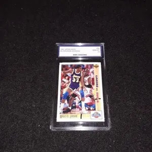 1991 Upper Deck Michael Jordan Magic Johnson GEM M