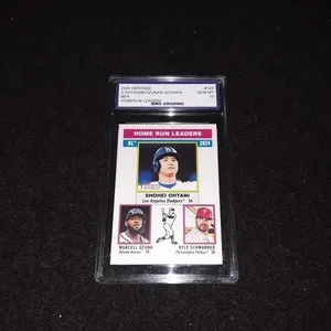 2025 Heritage Ohtani/Ozuna/Schwarber GEM MT 10