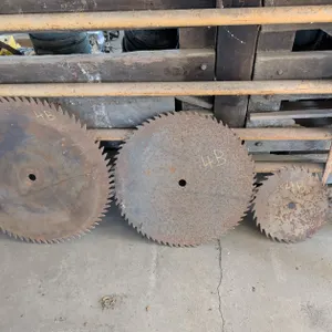 3 VINTAGE SAW BLADES