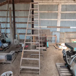 12' WOODEN LADDER
