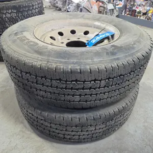 (2) Firestone 9.50R16.5LT Tires w/ Wheels