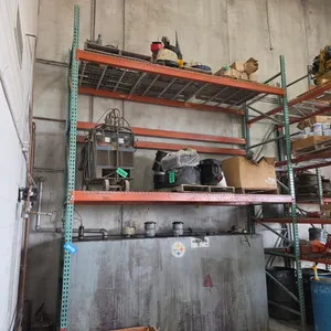 Pallet Racking (Items on Shelves Not Included)