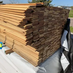 Red Cedar 1"x4" Utility & BTR Fineline Reversible KD, 432 - 8' Lengths, 3456 Linear Feet, 864 Sq. Ft.