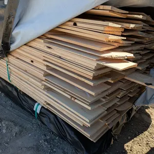 Hemlock .5"x6" Bevel Siding Outs, 3' to 5' Lengths, 2236 Linear Feet, 748 Sq. Ft.