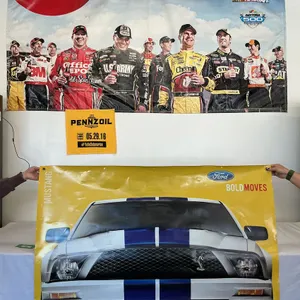 2010 Daytona Coca-Cola Banner and Mustang "Bold Moves" Banner