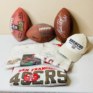 Walter Payton Signed Football