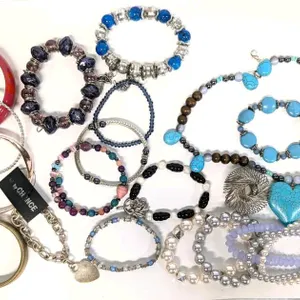 Vintage to Modern Bracelets, Bangles & Necklaces Up To 17" Long