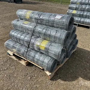 Quantity of (10) 2026 BYT FFC762 330 ft x 4 ft Galvanized Farm Fencing (Unused)