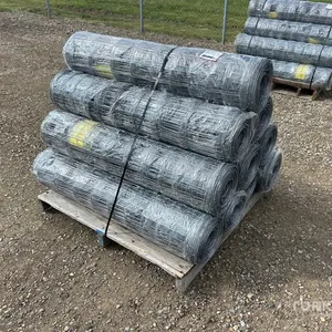 Quantity of (10) 2026 BYT FFC762 330 ft x 4 ft Galvanized Farm Fencing (Unused)