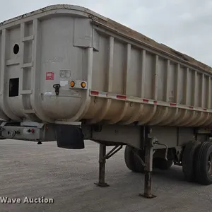 1983 Fruehauf end dump trailer