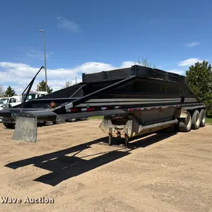 1983 Load king bottom dump trailer