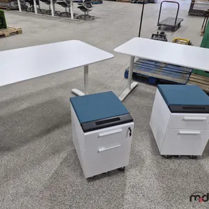 (2) 63"x31" Work Tables & (2) Rolling Cabinets
 UNRESERVED
