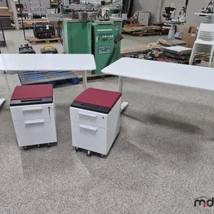 (2) 63"x31" Work Tables & (2) Rolling Cabinets
 UNRESERVED