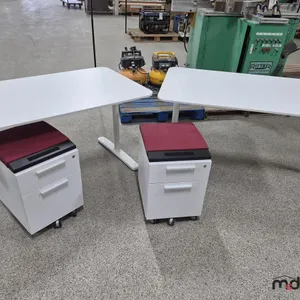 (2) 63"x31" Work Tables & (2) Rolling Cabinets
 UNRESERVED