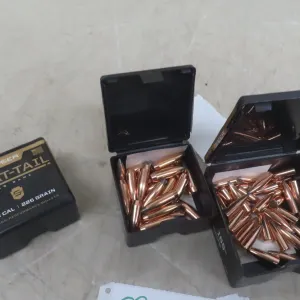 .338 Cal Reloaded Bullets – 1 Full Box and 2 Partial Boxes