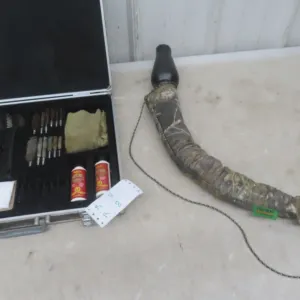 Gun Cleaning Kit in Good Condition, and Elk Bugle Tube